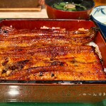 うな吉 - 上鰻重　鹿児島産でした