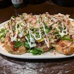 粉ひで - こちらに来たらやっぱりたこ焼き！！