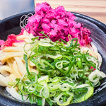 はなまるうどん - 柴漬鬼おろしぶっかけ(大) アップ