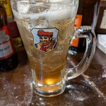 粉ひで - 梅酒割で〆ました