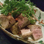 鎌倉 松原庵 - 鴨ロースのカルパッチョ；2014年3月