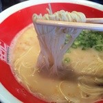 モヒカンラーメン - ラーメンの麺