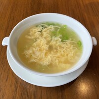 中国料理 「王朝」 ヒルトン東京 - 【平日限定】選べるメイン2品！週替わりランチ＋乾杯ドリンク
                    【スープ】週替わりでご用意しております