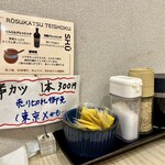 ロースカツ定食 修 - 卓上２！