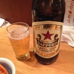 山利喜 本館 - サッポロラガービール