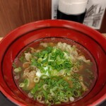 肉そばとおにぎり 一のや - 