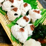 鮒忠 - ハモ、梅が乗っててさっぱり食べられます