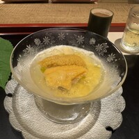 室町 和久傳 - とうもろこしの擦り流し
