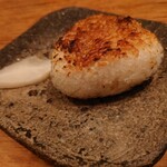 鶏一途 - 焼おにぎり2個