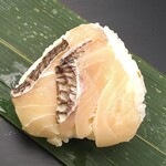 鯛乃や - 料理写真:鯛の笹寿し