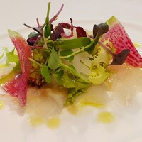 圓 - 地ヒラメのサラダ仕立て