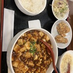 台湾料理 営業中 - 麻婆豆腐セット