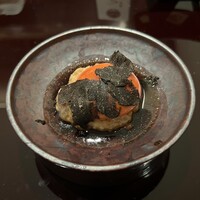 焼鳥 天赦 - つくね 黒トリュフがけ