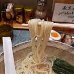 らーめん梶原 - 塩らーめん　麺