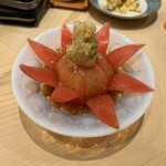 鮨　くらみ - ガリトマトサラダ