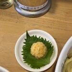 中華そば ひかり - 味変アイテム・にんたまおろし
