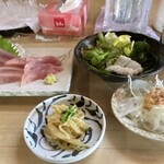 サンチョク鮮魚荒木 - 小鉢たち