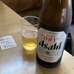 サンチョク鮮魚荒木 - 瓶ビール