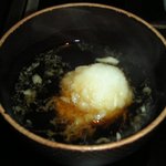 京焼肉 hana - 新感覚！焼肉の出汁（だしに大根おろし、柚子胡椒）