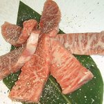 京焼肉 hana - 和牛の足の希少な部位「みすじ」！