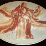 京焼肉 hana - 厚くて長～い　特選「豚バラ」！