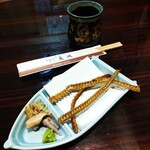 うなぎ 魚政 - 骨煎餅