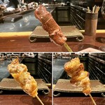 YAKITORI 燃 es - みすじ、手羽、レバー（山椒）