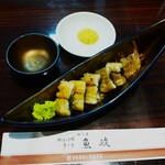 うなぎ 魚政 - 鰻の白焼き(短冊)