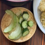 そば処　ひろせ - 自家製のお新香