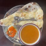 スルタン - 海老カレーセット　990円（税込）