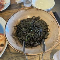 アモーレ 木屋町 - イカ墨のリングイネ