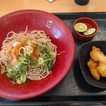 なか卯 - とり天すだちおろしそば