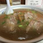 山の田ラーメン - 大盛りラーメン（スープも大盛り）