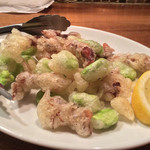 リ・カーリカ - ホタルイカとそら豆のフリット