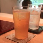 日本料理 吟 - 梅酒ソーダ割り