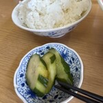 江ちゃんラーメン - やっぱ夏は胡瓜