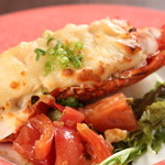 【季節限定】まるごと一尾！伊勢海老オーブン焼き　～自家製ウニ味噌～