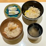 みえ田 - とうもろこしご飯　トキシラズご飯