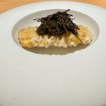 みえ田 - とうもろこしの天ぷら　キャビア　黒トリュフ