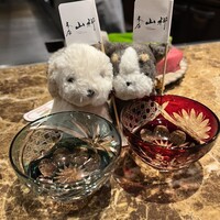 本店山科 - チョコ＆レトも江戸切子で乾杯(*>∀<)oo(>∀< *)♪