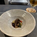 cuisine C - 鹿の肺　(珍しですよね)初めて。