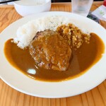 まるキチ - 2024年7月　ハンバ～～～グカレー大盛
