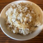 きく屋 - 4/30より趣きが変わった「肉ごはん」（大）