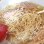麺のアップ