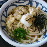 かしわぶっかけうどん