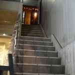 エルボラーチョ - 店内へ通ずる階段
