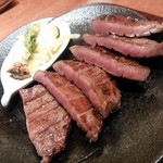 とろ牛たんのアップ