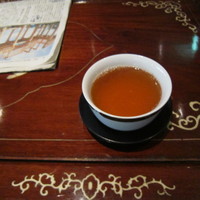 銀座アスター お茶の水賓館 - お茶をいただきました