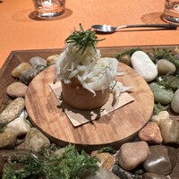 モノリス - 釜揚げ白子と大葉のキッシュ