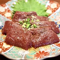 焼肉 龍華園 - 上塩炙りレバー